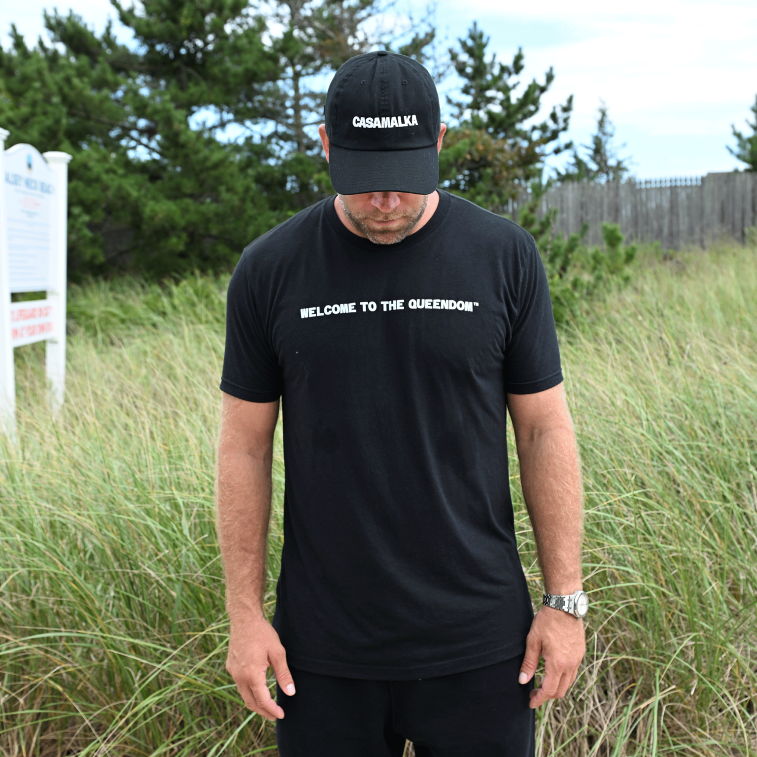 Casa MalkaBlack T-Shirt