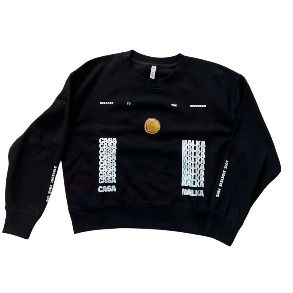 Casa MalkaCrewneck Black V2